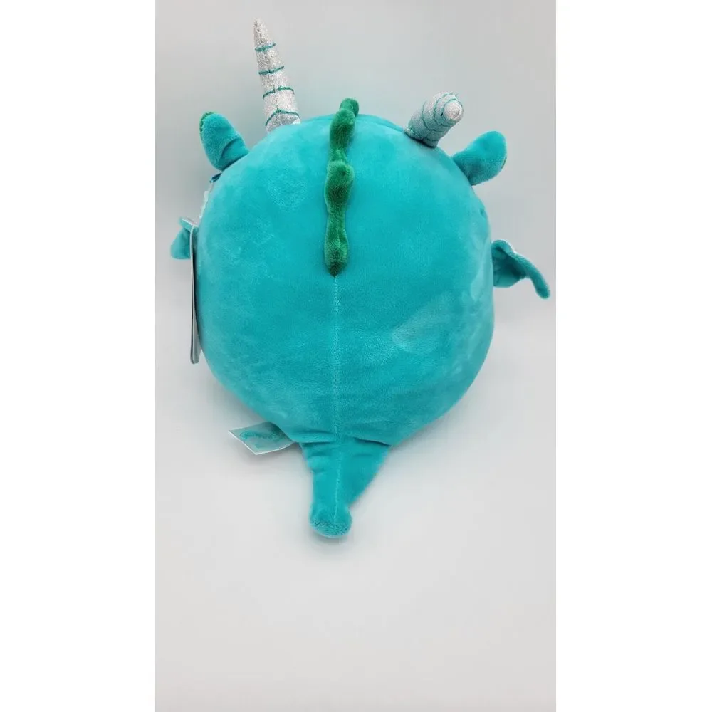 Squishmallow Avrill The Blue Teal‎ Dragon Fantasy Squad 8 in Plush Toy bundle